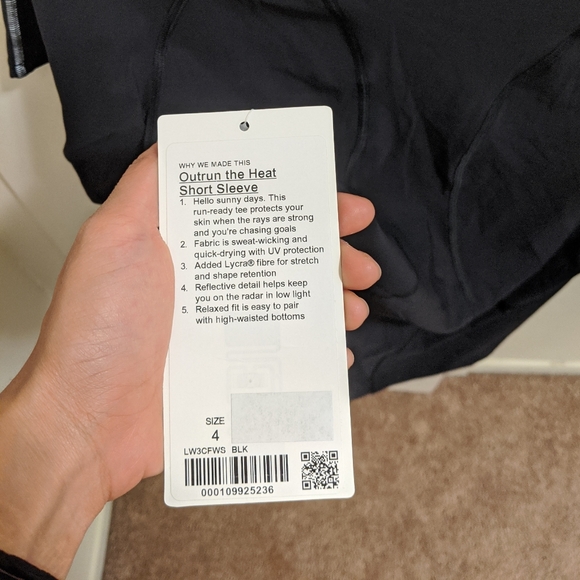 NEW Lululemon Outrun The Heat Top - Picture 5 of 6